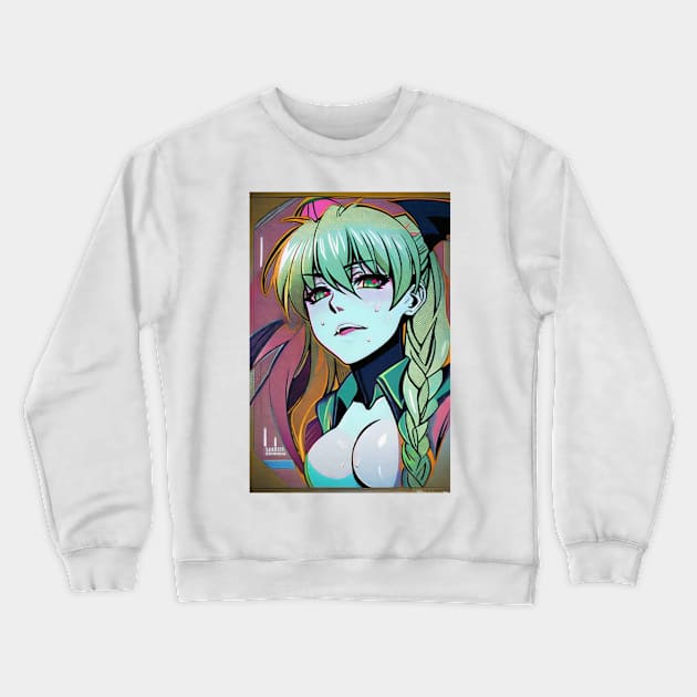 Asuka Aensland Crewneck Sweatshirt by mindworldz